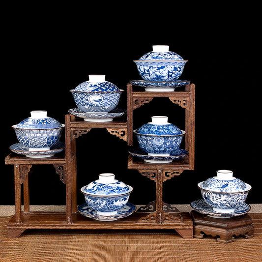 Blue and White porcelain GAIWAN 盖碗 140ml