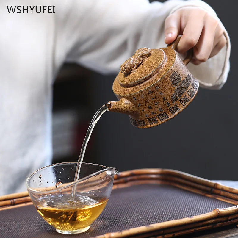 Handmade Purple sand Kung Fu Tea Pot