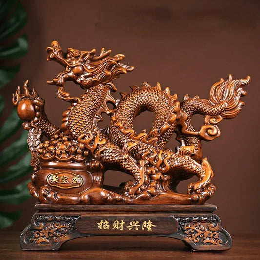 Wealth Welcoming Dragon Ornament