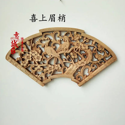 Traditional Chinese Woodcarving Wall Hanging