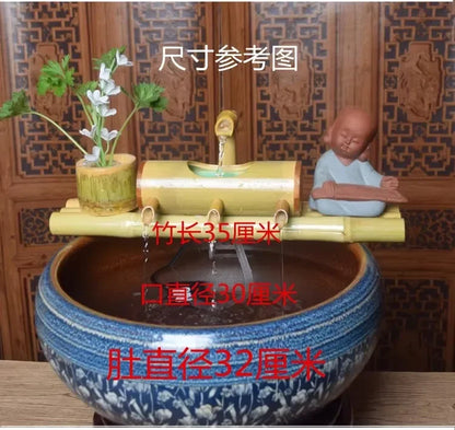 Bamboo Tube Feng Shui Fountain