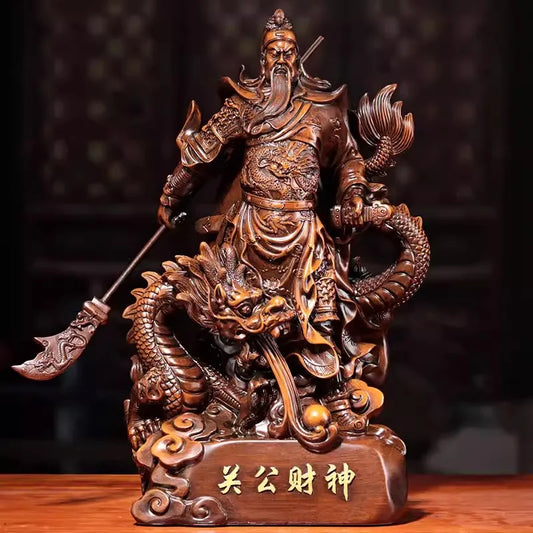 Guan Gong Resin Statue