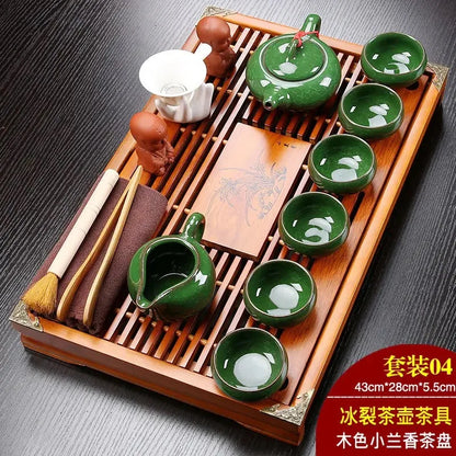 Purple Clay Chinese Kung Fu Tea Set