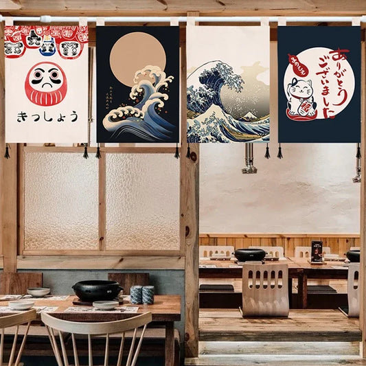 Izakaya Ramen Shop Decoration Curtain