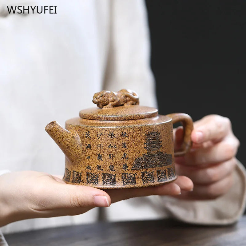 Handmade Purple sand Kung Fu Tea Pot