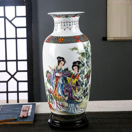 Vintage Chinese Ceramic Vases