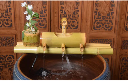 Bamboo Tube Feng Shui Fountain