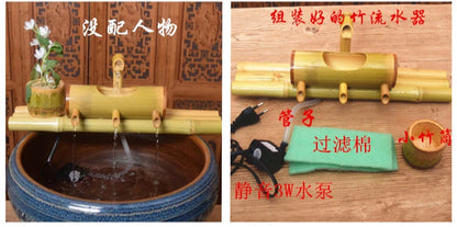 Bamboo Tube Feng Shui Fountain