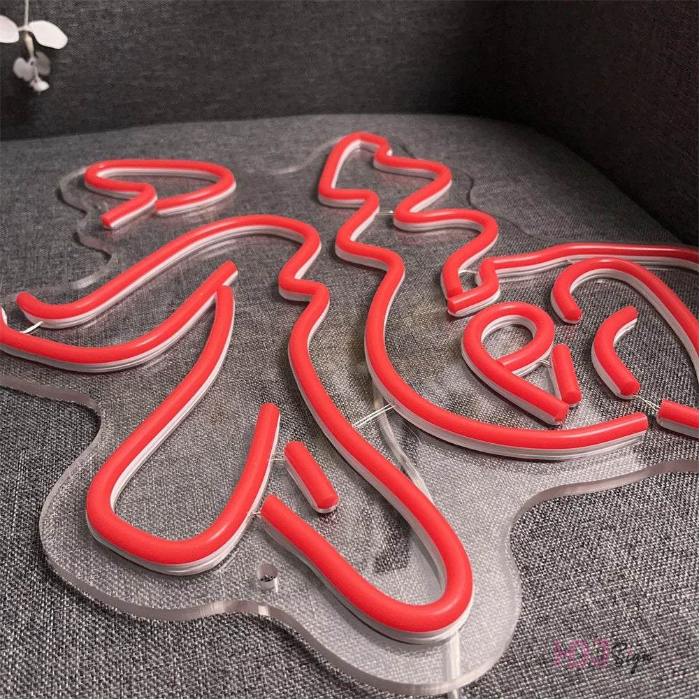 Chinese Character Neon Sign