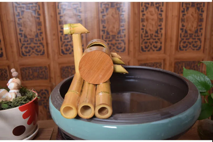 Bamboo Tube Feng Shui Fountain