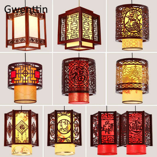 Antique Chinese Style  LED Hanging Lamp