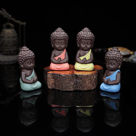 Mini Monk figurines