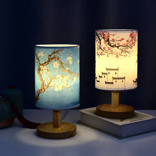 Chinese Style Dimmable LED Table Lamps