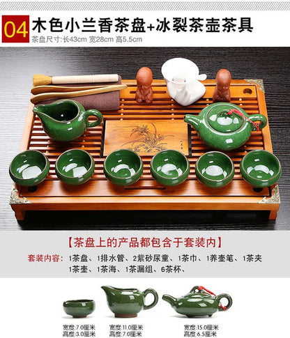 Purple Clay Chinese Kung Fu Tea Set