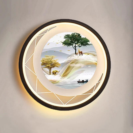 High-end Chinese Mural Lamp