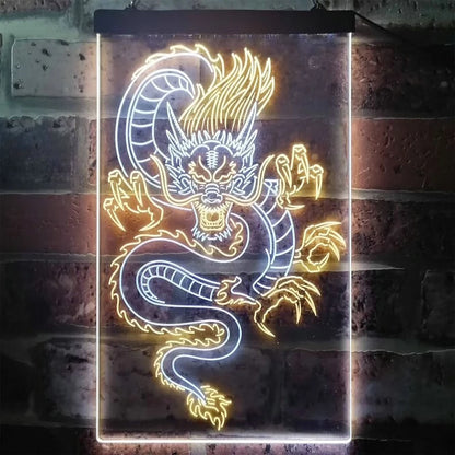 Dragon Totem Dual Color LED Neon Sign