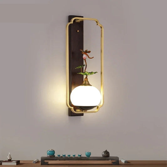 Brass Wall Lamp