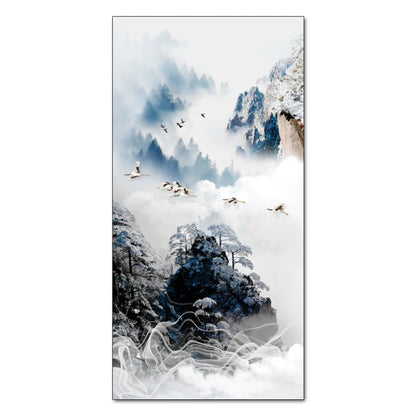 Chinese Ink Style Wall Poster