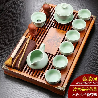 Purple Clay Chinese Kung Fu Tea Set