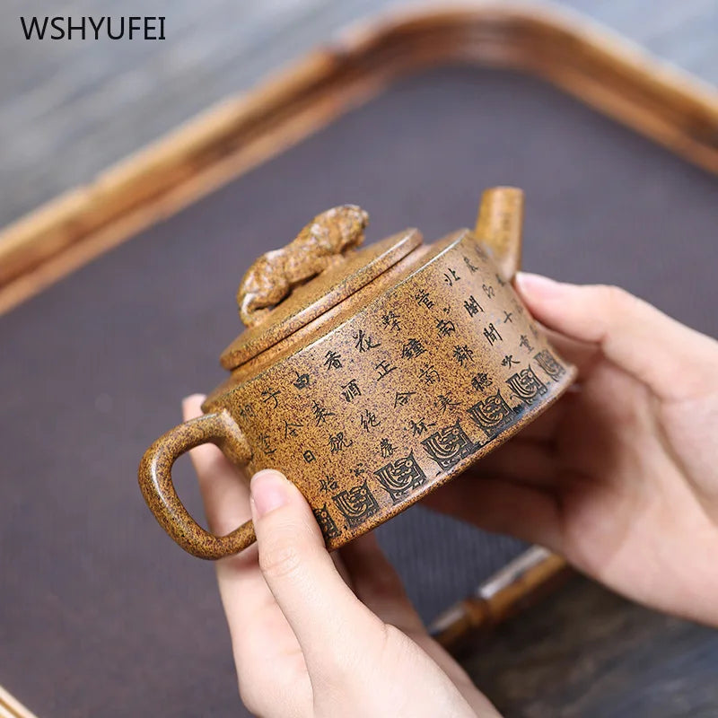 Handmade Purple sand Kung Fu Tea Pot