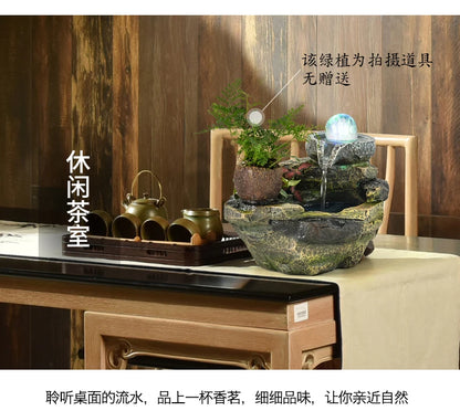 Rocky Feng Shui Desktop Fountain