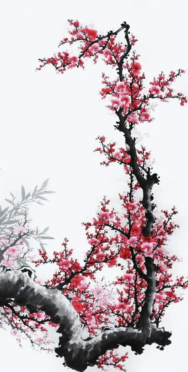 Classical Chinese Wall Painting Poster