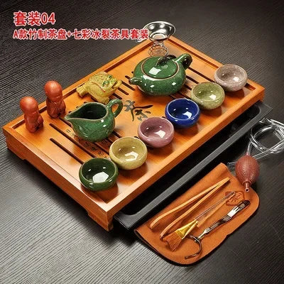 Purple Clay Chinese Kung Fu Tea Set