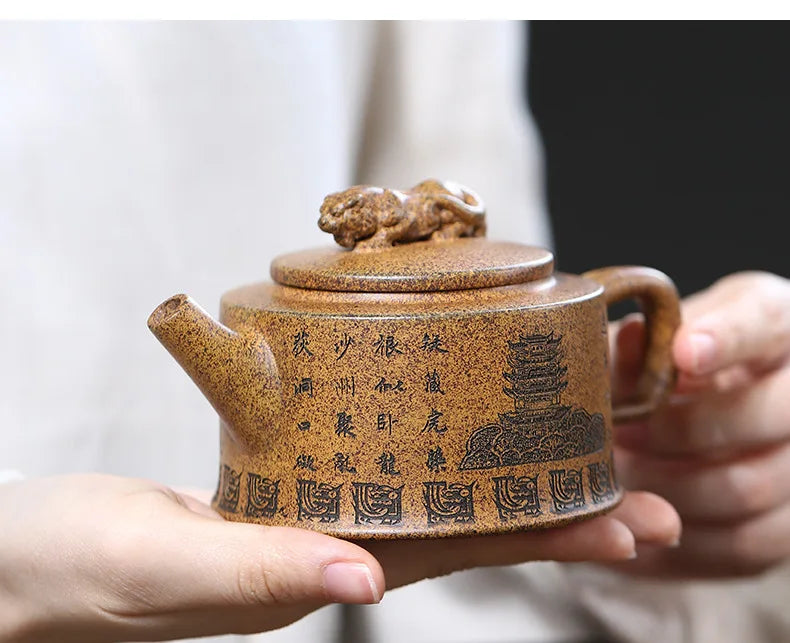 Handmade Purple sand Kung Fu Tea Pot